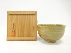 後田和孝造　灰釉　茶碗